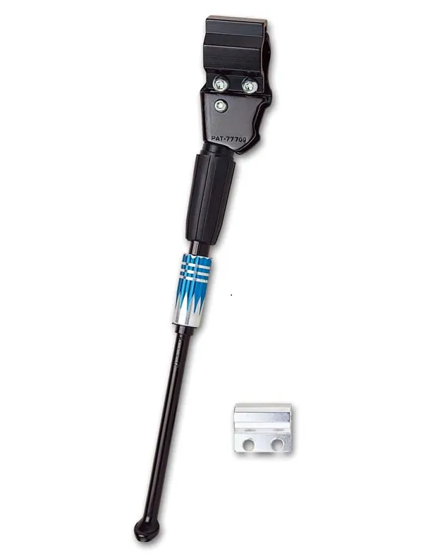 Подножка велосипедная OSTAND CD-105X, 26-29", регулируемая, одноперьевая, черный