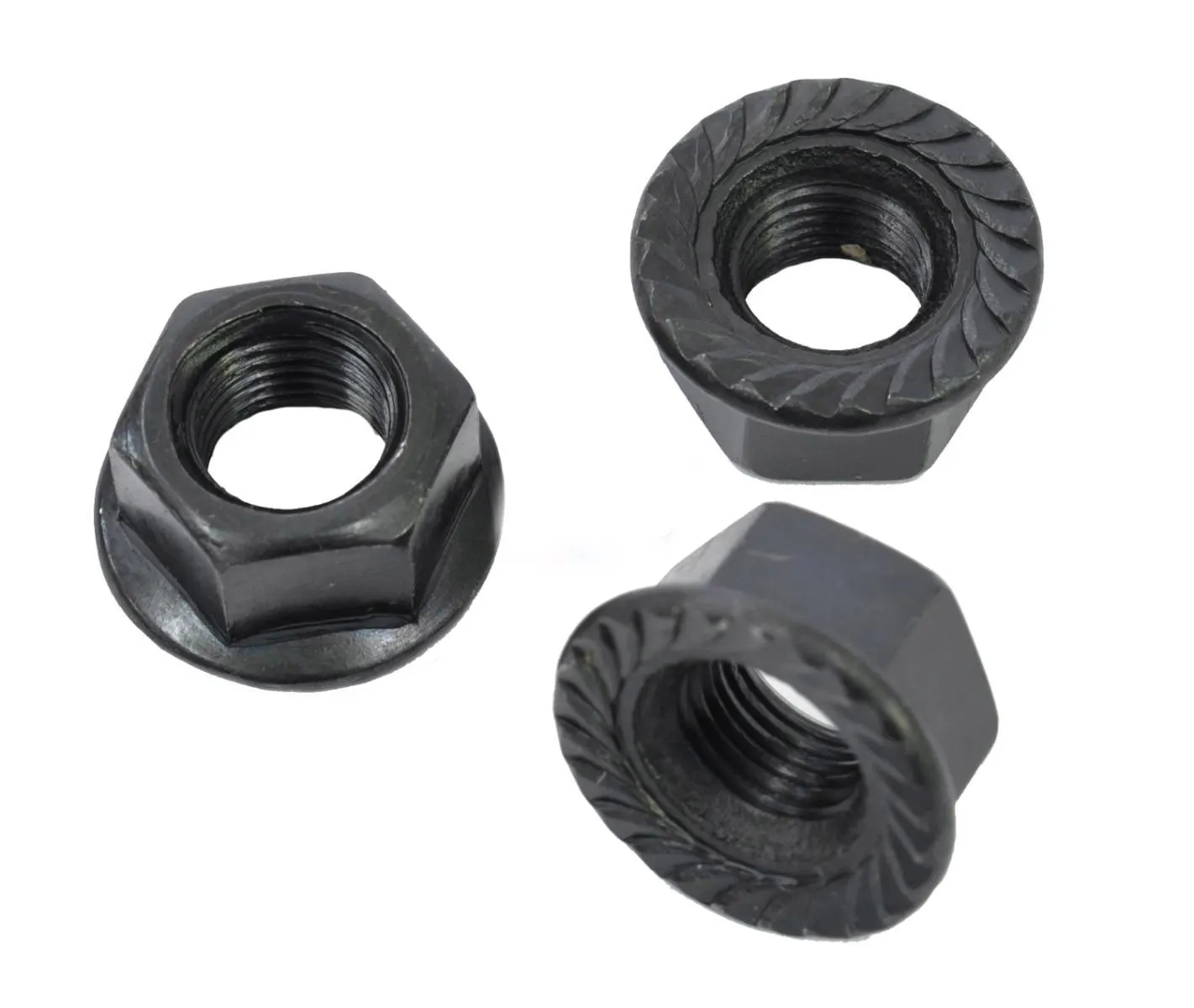 Гайка оси втулки 3/8", черная