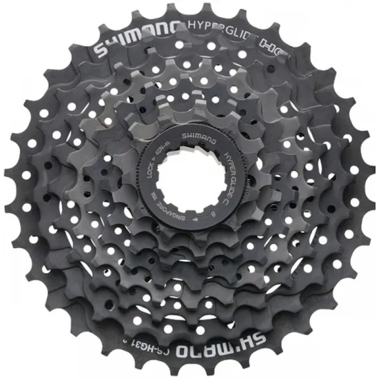 Кассета Shimano, ALTUS, HG31, 8 ск., 11-32 черно-серая