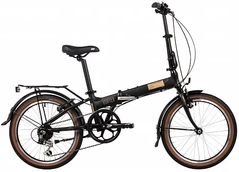 Велосипед NOVATRACK 20" VORTEX складной черный